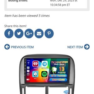 Android Car Stereo Receiver with Touchscreen - Gray